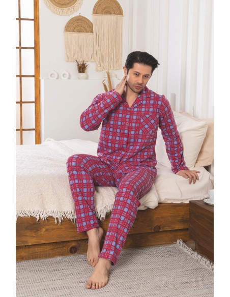Pijama Barbat BAKI cu Nasturi - 253