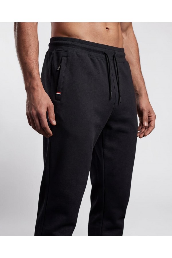 Pantaloni Trening Barbat Berfin cu Manseta - Negru