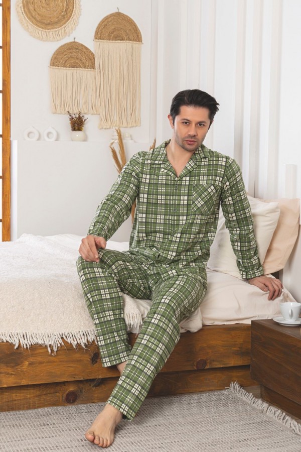 Pijama Barbat BAKI cu Nasturi - 251 2