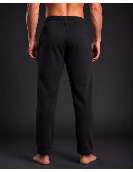 Pantaloni Barbat Berfin Trening Drepti Negru