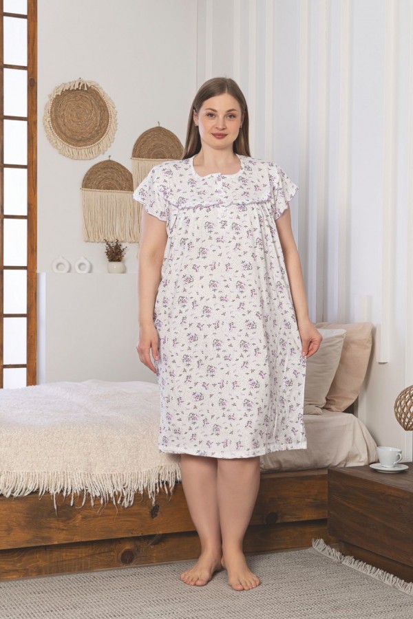 Camasi Noapte Berfin Maneca Scurta 4066