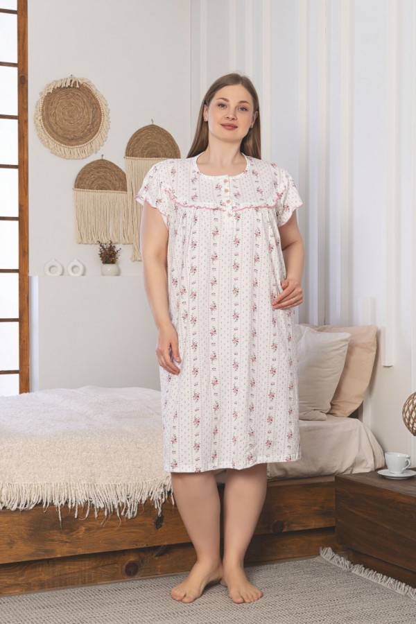 Camasi Noapte Berfin Maneca Scurta 4067