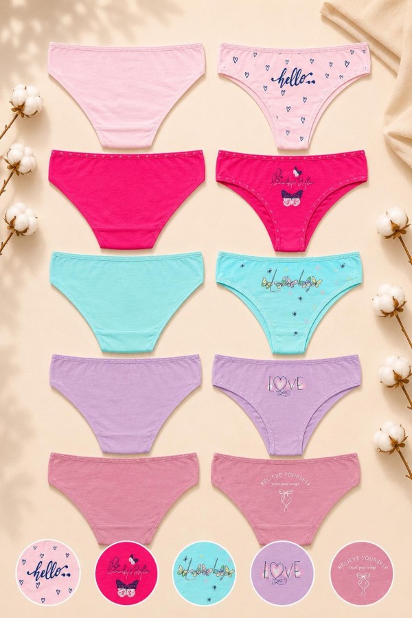 Chilot Dama Bikini Pamuklu -IUNI  MODEL 3