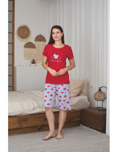 Pijama Dama Baki Capri 916 Penye