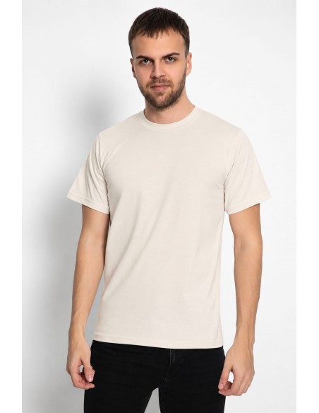Tricou Barbat Suprem Bej Deschis Engros
