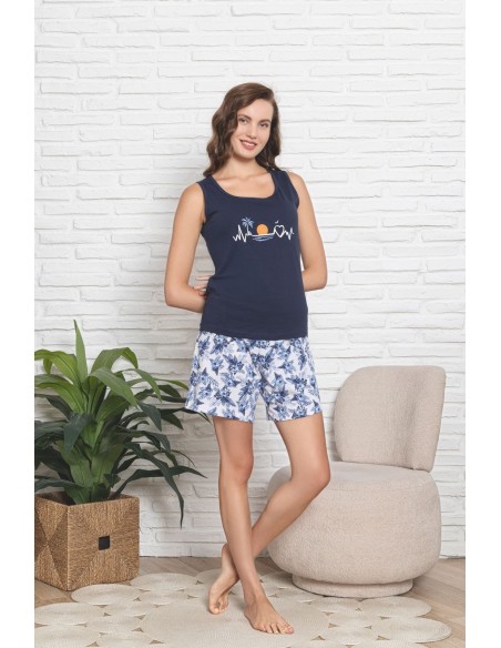 Pijama Dama Baki Short Maieu 904 Penye