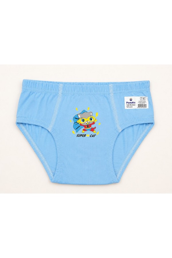 Chiloti Copii Baieti Pamuklu Bleu (Baby Blue)
