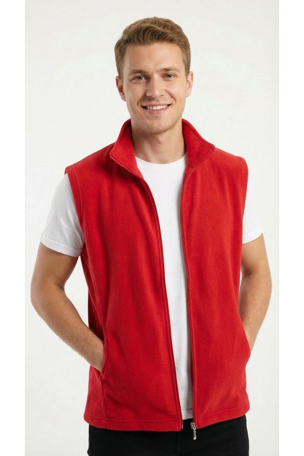 Veste Barbat Polar Rosu  Cod 86 2
