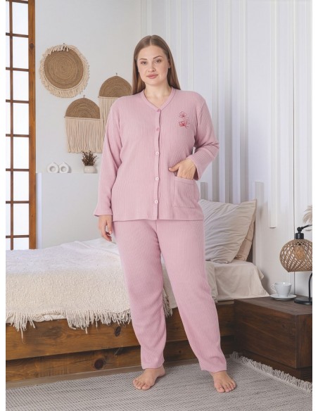 Pijama Dama Berfin Fitil Vatuit Batal Nasturi 2505