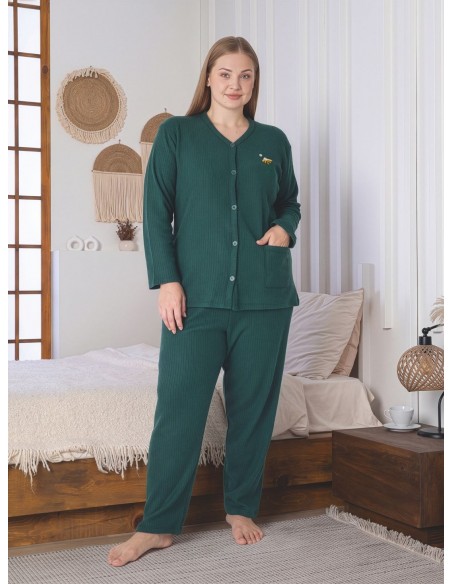 Pijama Dama Berfin Fitil Vatuit Batal Nasturi 2507