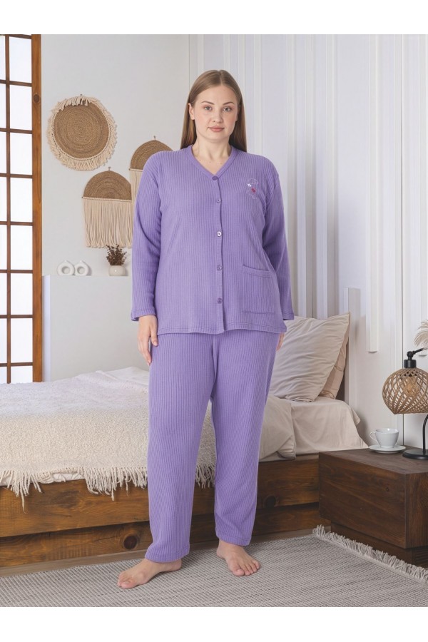 Pijama Dama Berfin Fitil Vatuit Batal Nasturi 2509