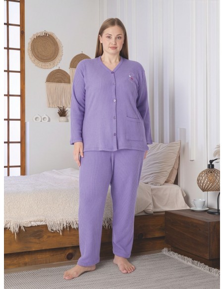 Pijama Dama Berfin Fitil Vatuit Batal Nasturi 2509