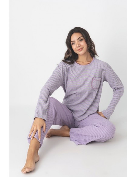 Pijama Dama Berfin Ribana Pantalon Drept 43