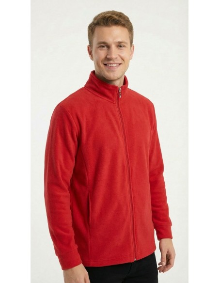 Hanorac Barbat Polar 87 Rosu  Engros