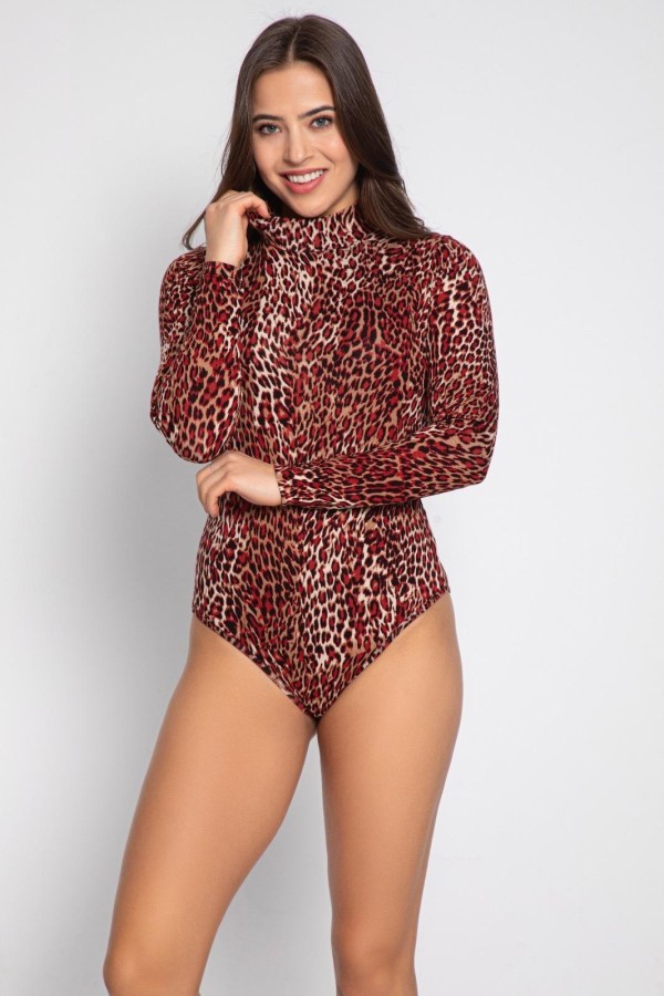 Body Leopard Maneca Lunga Pamuklu 11 2