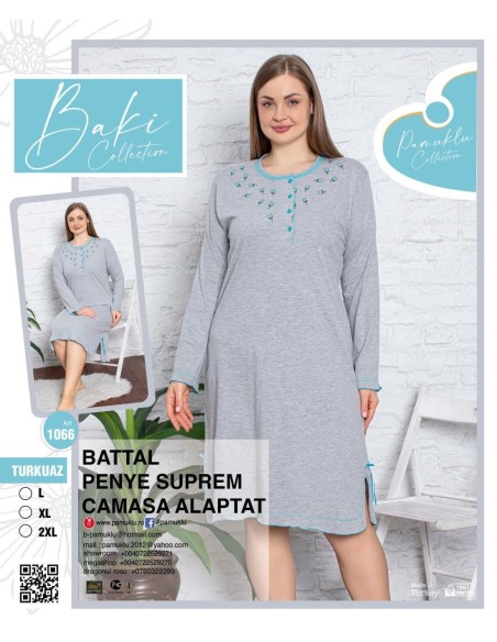 Camasi Noapte Baki 1066 Turcoaz