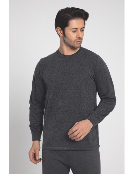 Bluze Barbat Corp Pamuklu Gri Inchis