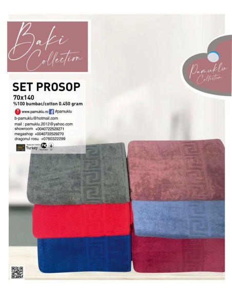 Prosop Pamuklu 70*140 cm grec
