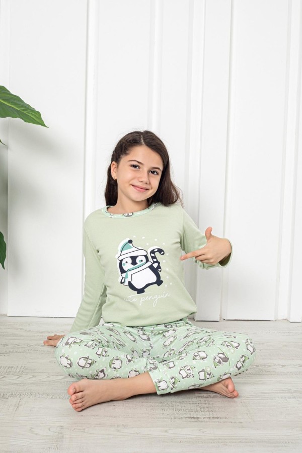 Pijama Copii Fete Berfin Interlok 1025