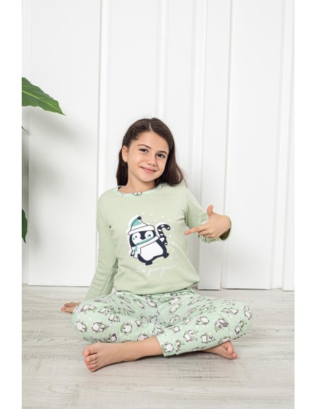 Pijama Copii Fete Berfin Interlok 1025