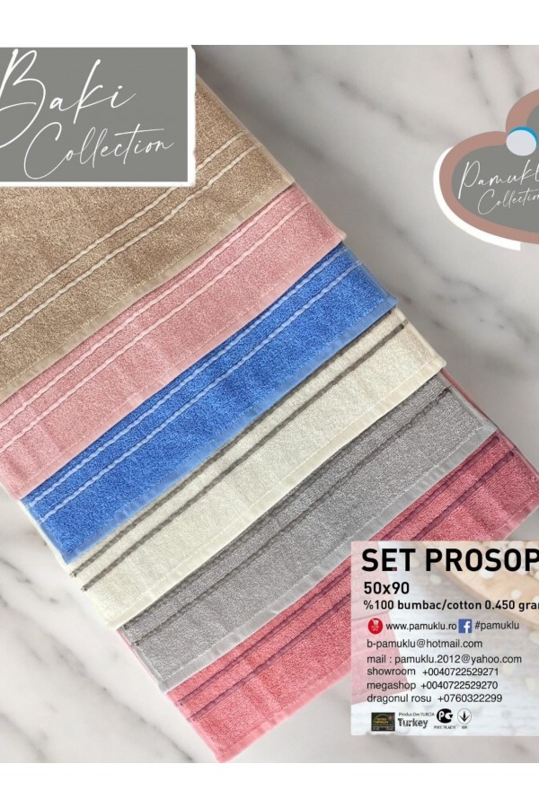 Prosop Pamuklu Fitil 50*90 cm