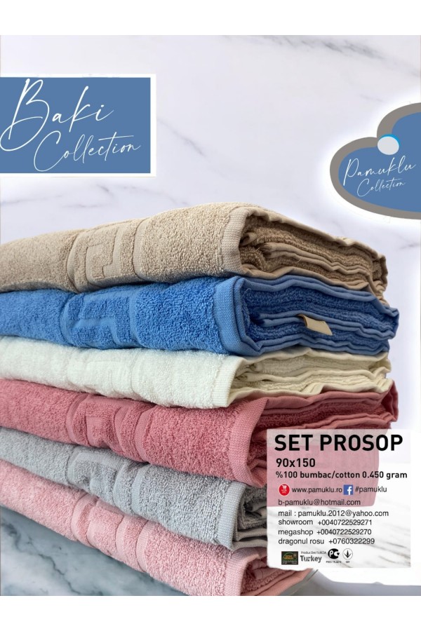 Prosop Pamuklu Grec 90*150 cm