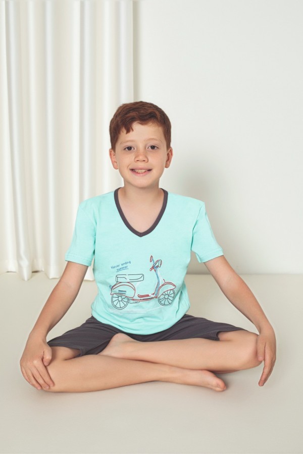 Pijama Copii Baieti Berfin 3/4 007 2