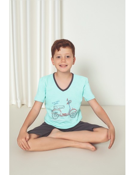 Pijama Copii Baieti Berfin 3/4 007