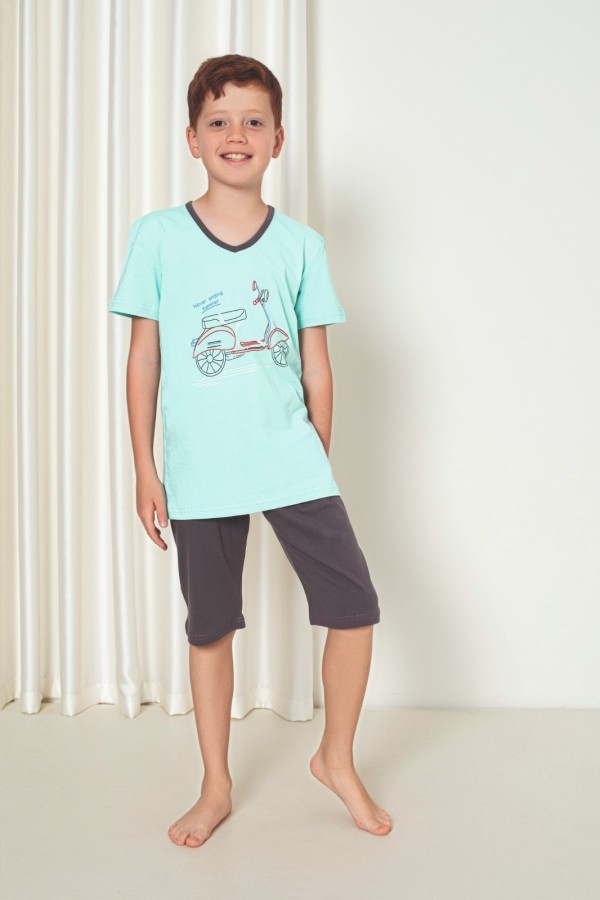 Pijama Copii Baieti Berfin 3/4 007