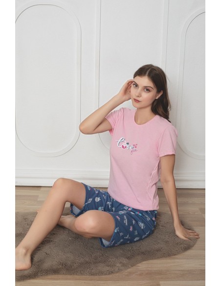 Pijama Dama Baki Capri 5017
