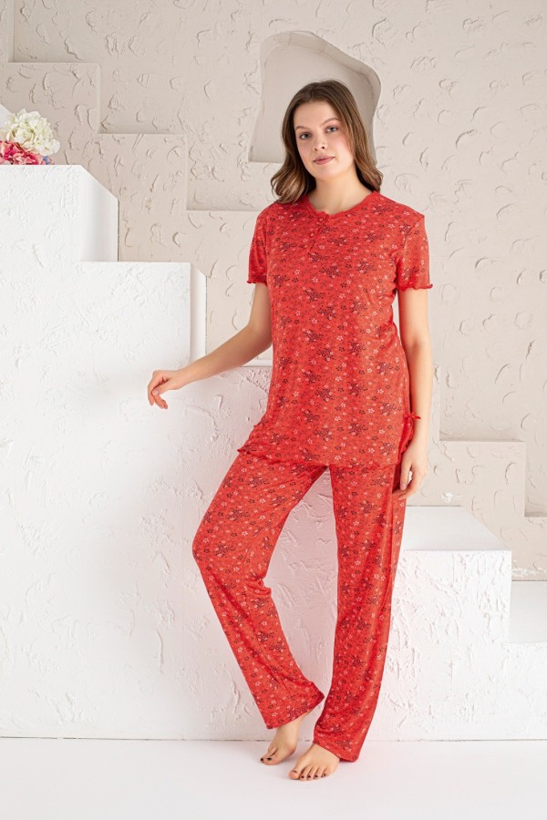 Pijamale Dama Compact Maneca Scurta 62