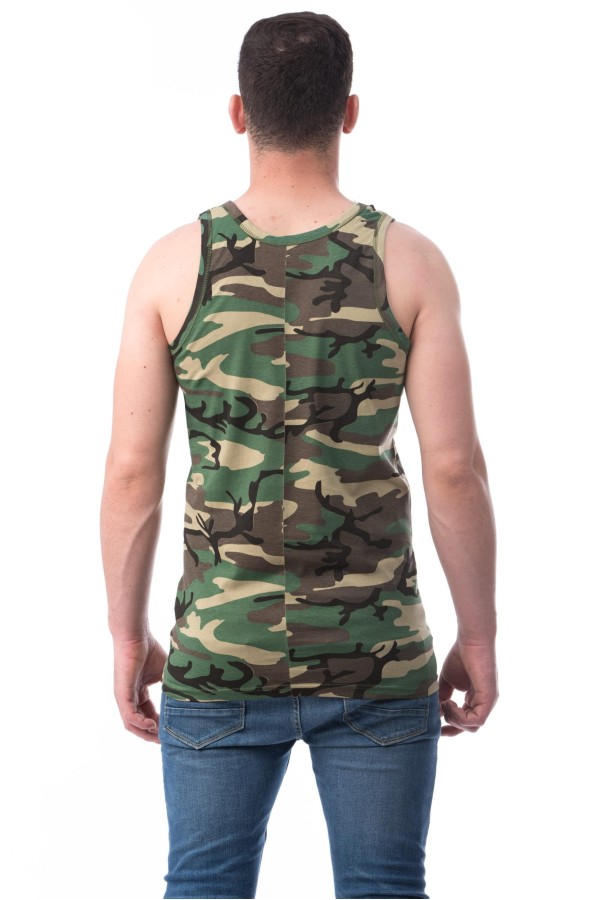 Maiouri Barbat Suprem Camuflaj Verde