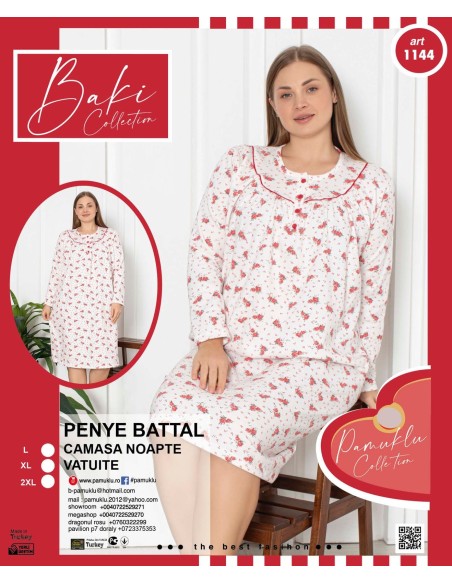 Camasi De Noapte Baki Vatuite 1144