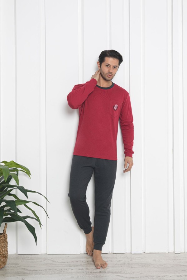 Pijama Barbat Interlok Berfin 407