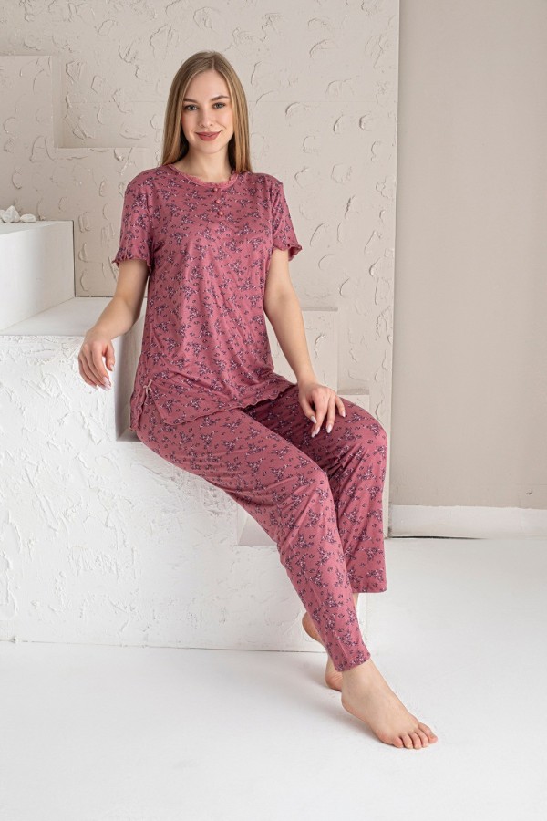 Pijamale Dama Compact Maneca Scurta 43 2