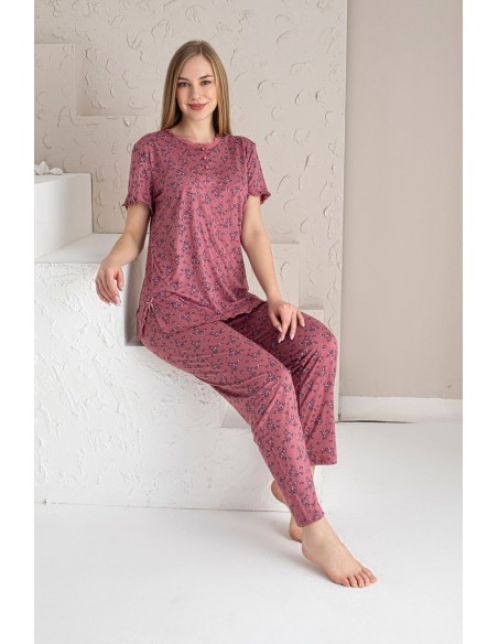 Pijamale Dama Compact Maneca Scurta 43