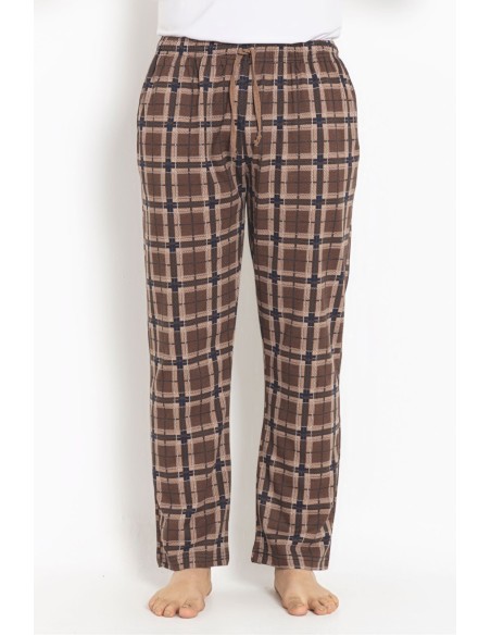 Pantaloni Barbat Baki cu Buzunare Maro