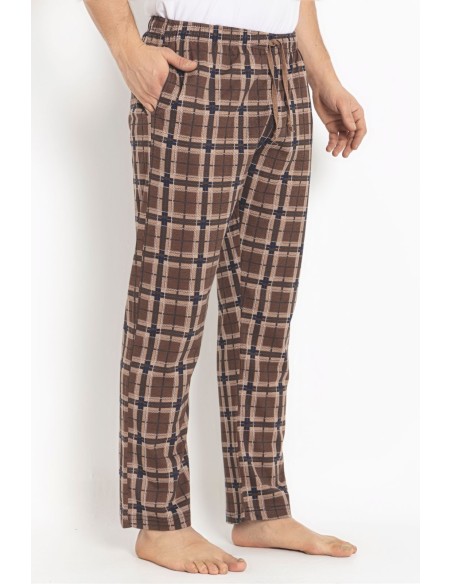 Pantaloni Barbat Baki cu Buzunare Maro