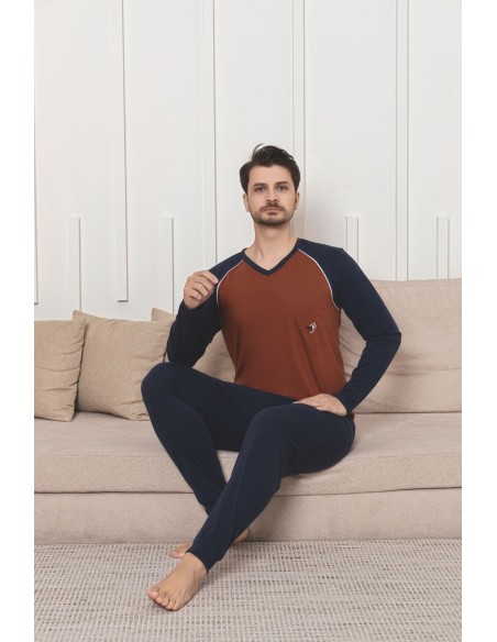 Pijama Barbati Baki Penye Suprem 1054