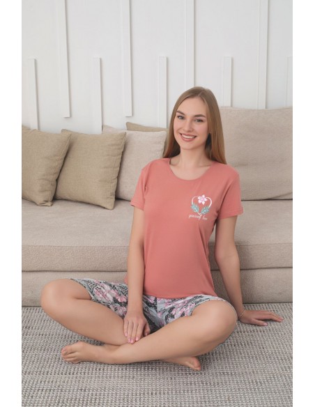 Pijama Dama Baki Capri 1020