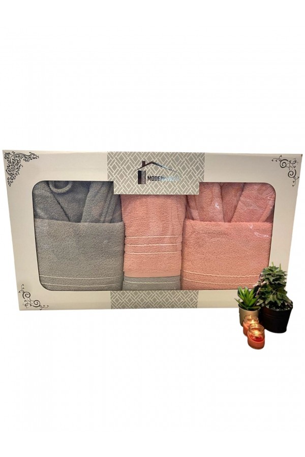 Set Halate Prosop Fitil Gri-Somon