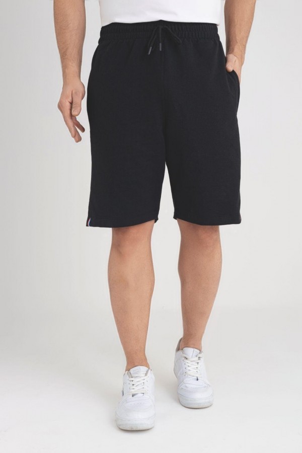 Pantaloni Barbat Berfin Trening Capri Negru