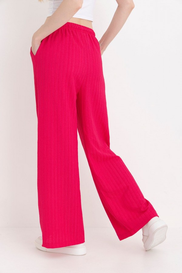 Pantaloni Dama Baki Largi Engros M2 Ciclam
