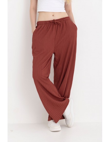 Pantaloni Dama Baki Largi Engros M2 Grena