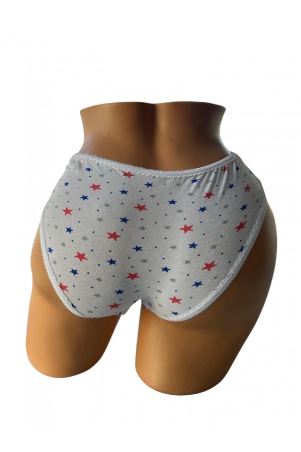Chilot Dama Bikini Pamuklu Alb 2
