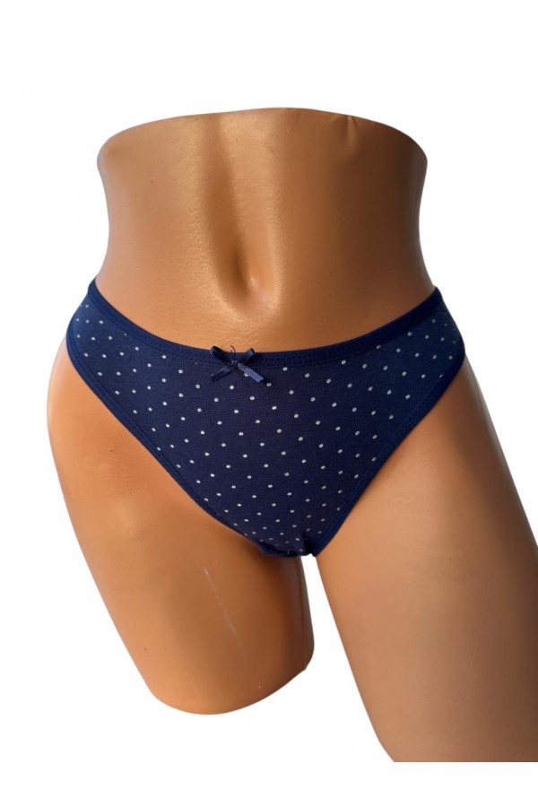 Chilot Dama Bikini Pamuklu Bleumarin