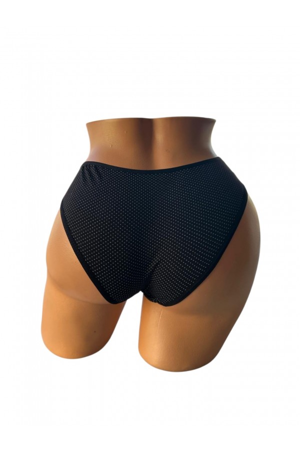 Chilot Dama Bikini Pamuklu Negru