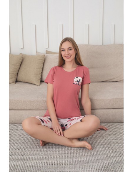Pijama Dama Baki Capri 1024