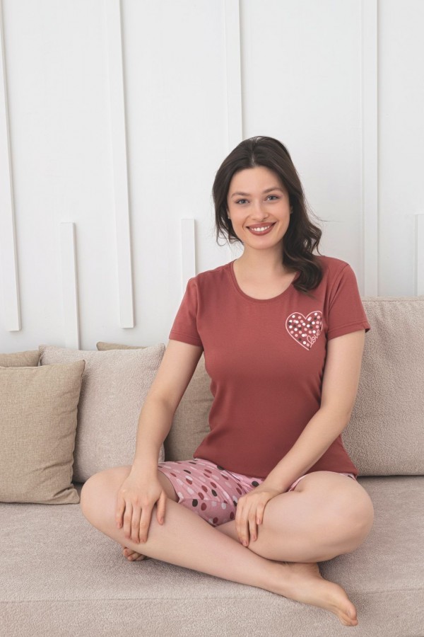 Pijama Dama Baki Capri 1003 2