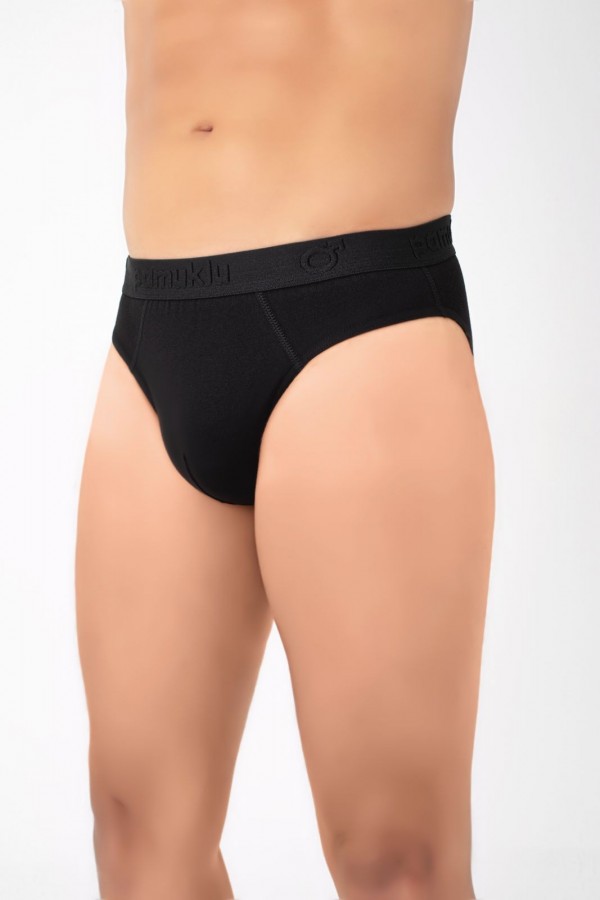 Chilot Barbat Slip Pamuklu Engros Negru